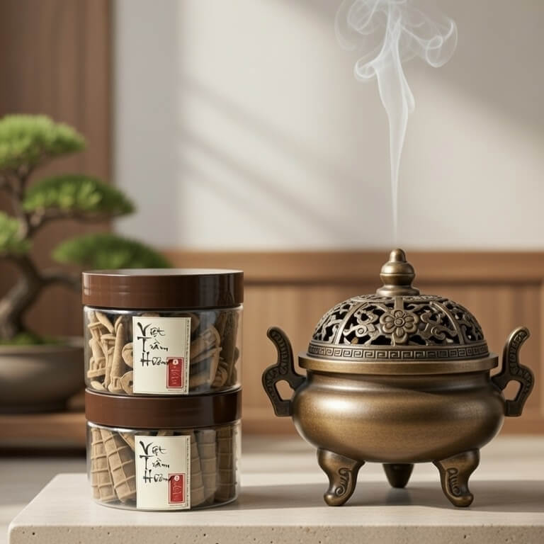 Nhang nụ dùng trong việc xông nhà, tạo hương thơm dễ chịu cho phòng Nhang nụ dùng trong việc xông nhà, tạo hương thơm dễ chịu cho phòng